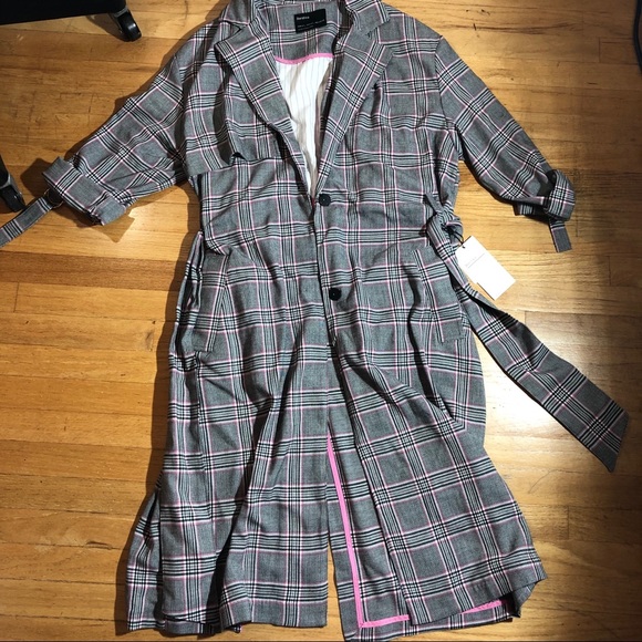 ASOS Plaid Coat - Picture 3 of 7